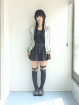Unbalanced Pinstrip Hooded Zip-Up