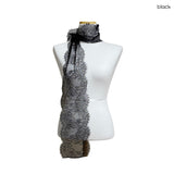 (2color) Floral Sheer Lace Long Scarf