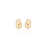 25FW★ Champagne Full Moon Silver Mary Bowl Earrings