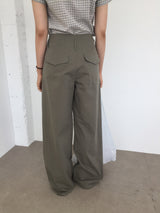 Highland pintuck pants (3color)