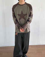 スターパッチロングスリーブ
