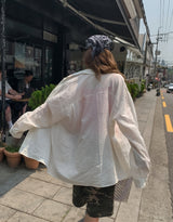 EZ Summer Stripe Overfit Shirt