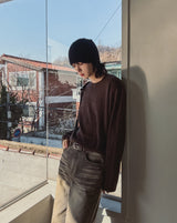 Vide Ribbed V-Neck Knit