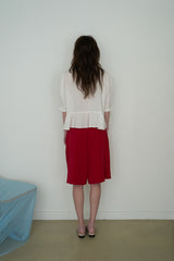 Moi ruffle blouse_ivory