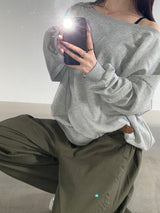 オフショルダーオーバーフィット mtm(3Color)
