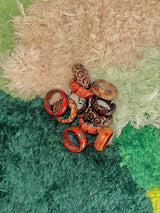 Wood pattern ring (random)
