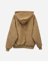 Work Corduroy Hood Zip-Up