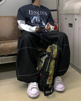 ISSUES Layered Over Long Sleeve T-Shirt 3C