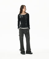 UTILITY CARGO FLARE PANT