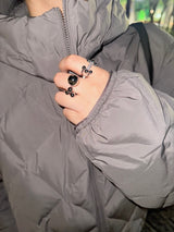 Big ball piercing ring