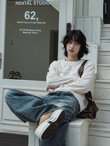 ローリンズベロアラウンド長袖Tシャツ