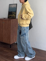 Glide Wide Cargo Denim (3color) (No.1007)