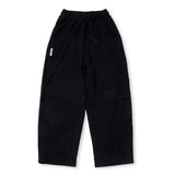 ML WIDE BALLON PANTS BLACK  / WHITE