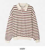 Nerd Stripe Rugby Sweatshirt