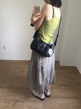 Tony Big Buckle Shoulder Bag (4color)