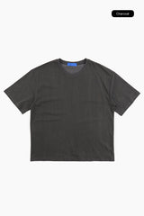レビピグメントウォッシュドクロップTシャツ
