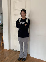 [unisex] Limanne Printing Over Sweatshirt