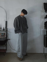 ASCLO D Ring Curve Sweat Pants (3color)