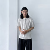 Faded Henley Short Sleeve Tee