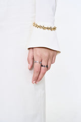 NO.560 [BLACK] HEART CUBIC RING
