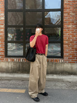 Soft short-sleeved T-shirt