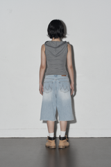 hd ストライプトップ(dark grey)