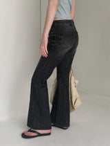 [ORIGINAL] Marine Bootcut Denim Pants