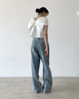dau pintuck washing denim