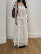 Lia lace long skirt (one color)
