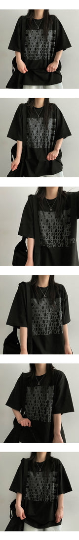 Fake short-sleeved T-shirt
