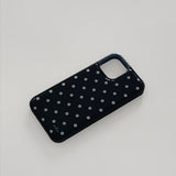 dot epoxy bumper case(black)