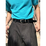 [BASIC ITEM] ベーシックスクエアレザーベルト(3color)