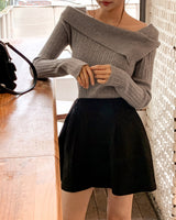 Nouvelle Suede Mini Skirt (Including Underpants)