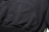 Swirl Logo Fleece Hoodie (CHARCOAL)