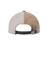25FW WOOL BLEND MULTI COLOR SCHEME BALL CAP BEIGE