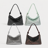 Metallic Sequin Hobo Shoulder Party Bag
