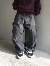 Bard Cotton Wide Cargo Pants 3C