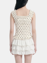 Melin Frill Dot Blouse