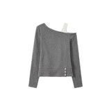 Ciel Off-Shoulder Button Tee 232999889