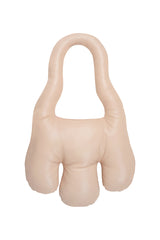 Hand Shoulder Bag (M) - peach