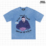 JB's ジャストテイキングアブレイクウォッシュドTシャツ (ブルー)