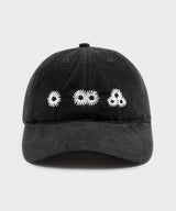 Newvy Logo Peach Ball Cap (BLACK)