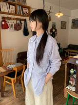 ハミリベーシックポケットチェックロングスリーブシャツ
