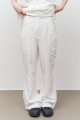 (W) Ant Dot Bootscut Pants