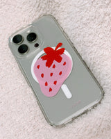 [MADE] [magsafe] ストロベリーマグセーフジェリーハードアイフォンケース