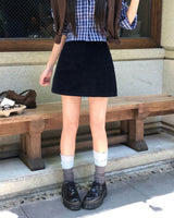 Work Corduroy Pocket Skort Pants