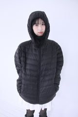 Duck-Down Light Hooded Slim Lightweight Padded (2colors)