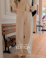 Miyu napping wide cotton pants