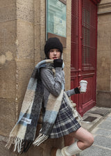 Mori Check Tennis Skirt