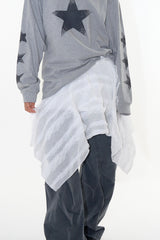 Angel unbalanced skirt